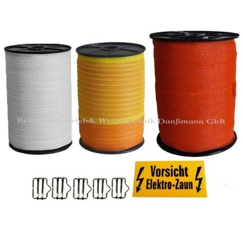 Weidezaunband litze10 mm - weidezaunband, litze10/20/40
