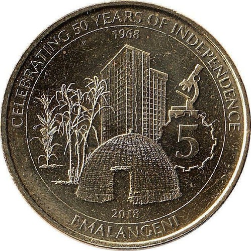 Swasiland emalangeni 2018 - 5,
