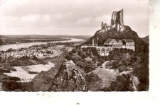 Postkarte :   Der DRACHENFELS  bei KÖNIGSWINTER ; gestempelt