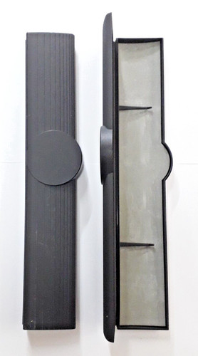 Uhrenetui kunststoff schwarz - uhrenetui,