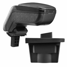 Design Mittelarmlehne Armlehne KOMPLETT Leder Schwarz für Opel Astra J ab 2009-