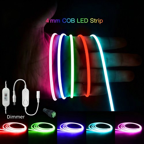 4mm cob led - streifen, 12v