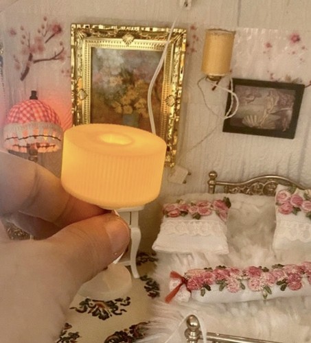 Lundby puppenhaus stehlampe - lundby,