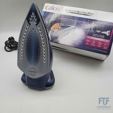 Calor Ultragliss Anti-Calc Plus Dampfbügeleisen 2800W, 250g Dampfstoß, Blau