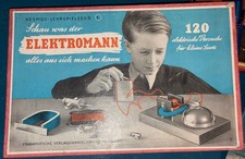 Elektromann Nr. 1 Lehrspielzeug 1948? mit Spielanleitung