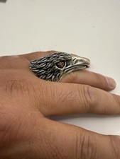 Herrenring 925 Silber, Adler , Massiv