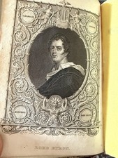 Antikes Buch / Lord Byron 1845