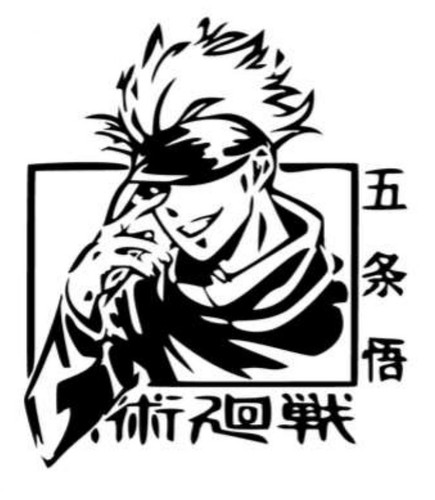 Manga autoaufkleber - ,