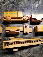 DDR Holzspielzeug  FWF  Friedrich Fröbel Autobaukasten