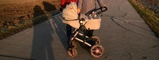 Kinderwagen + Baby walker und  Laufrad Geschenk