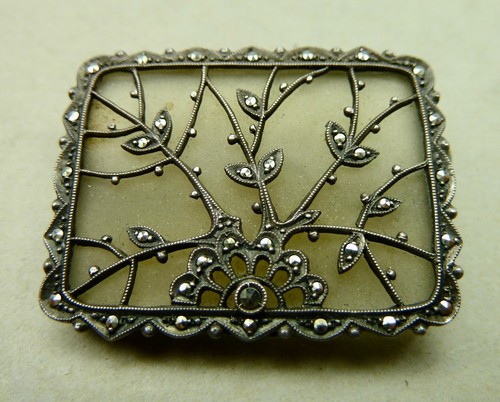 Brosche 925 silber - brosche, 925/-silber