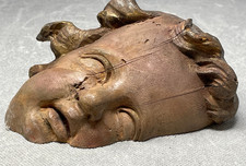 Antiker Barock Wand Engel um 1800 Angel Putto Holz Figur Skulptur