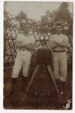 Foto Sportler Muskeln Bock