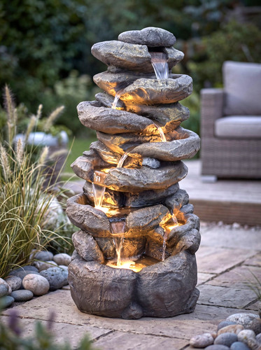 Großer gartenbrunnen bk902 - großer, +
