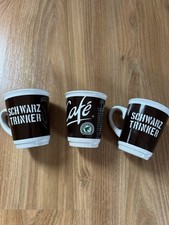 McCafe Tassen Kaffeebecher Becher braun Edition 2008/2010 McDonald´s 