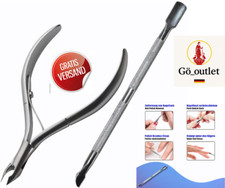 Nagelhautentferner Set – Edelstahl Zange & Pusher für Profi Maniküre