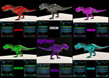 🔥ARK Survival Ascended | PvE PC/XBOX/PS5 | Top Stat Tek Rex 1895M