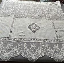 schon antiker Vorhang/ Gardine ca. 235 Hoch cm x 180 cm Breit mit kleinen Macken