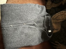 SIX SENTHE 100% KASHMIR ANTHRAZIT 38/40