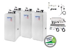 4 x 1000 L Öltank Eck