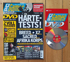 Spielezeitschrift PC Games 03/2004 incl. DVD