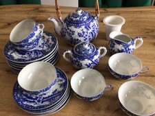 Tee Service Kirschblüte Blau