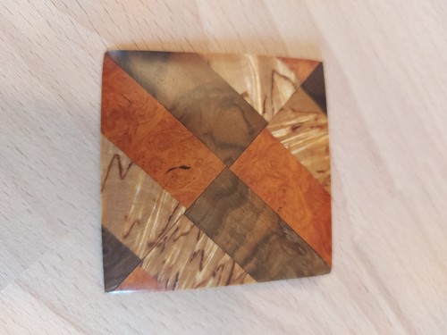 Anstecknadel brosche holz - anstecknadel,