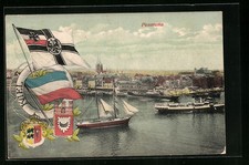 Ansichtskarte Kiel, Panorama