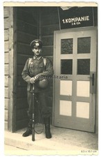 Orig. Foto 44.ID Soldat mit