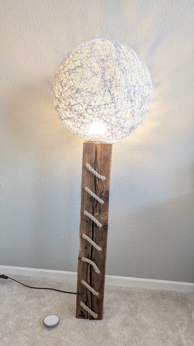Rustikale stehlampe aus - rustikale,