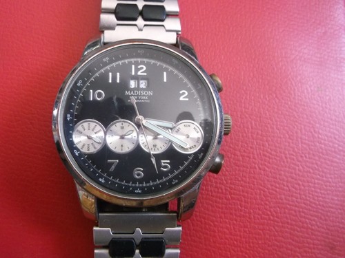 Herren automatik uhr madison - herren,