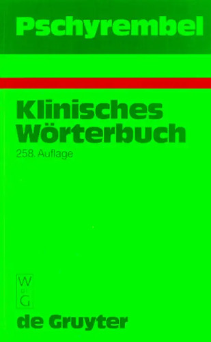 Pschyrembel klinisches - pschyrembel,