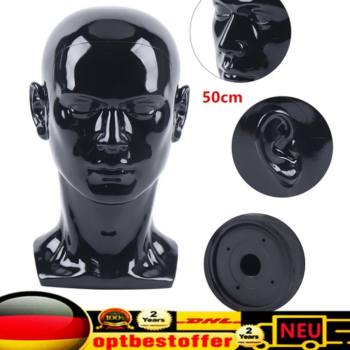 Männlich modellkopf pvc - männlich,