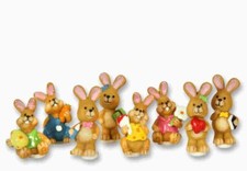 24 St. kleine Deko Osterhasen