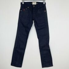 Energie Justin Herren Jeans W27 L32 Dunkelblau Tapered Denim Hose Jeanshose 