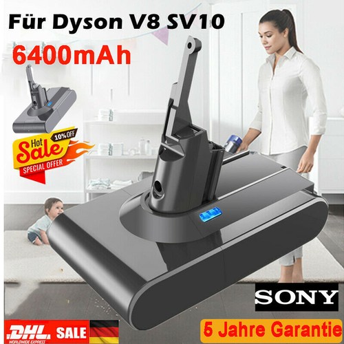 6400mah akku für dyson - 6400mah, v8