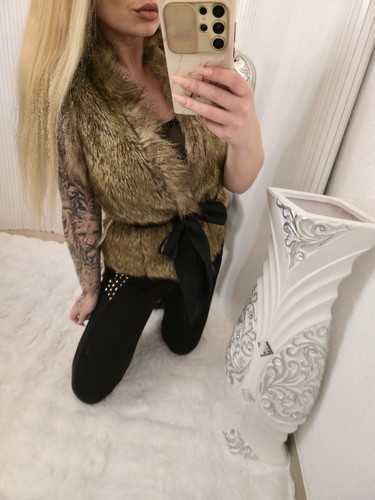 Weste jacke jäckchen fell - jacke,