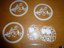 Ostereier Stanzteile Frühling