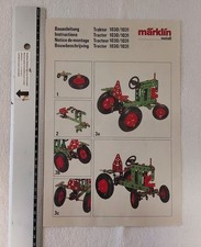 Märklin anleitung metall - mÄrklin, |