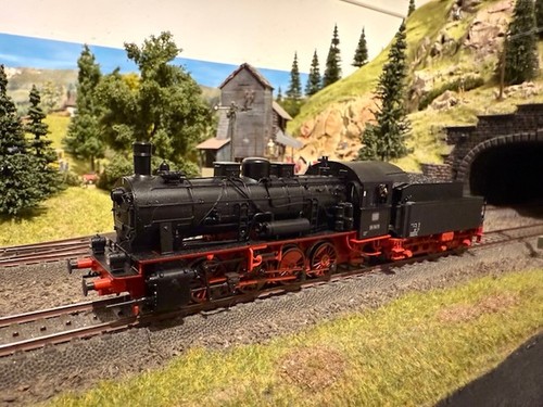 Märklin dampflok 55 aus - h0,