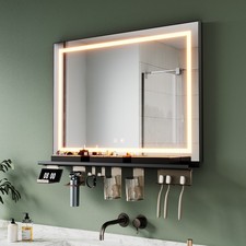 Badspiegel mit Ablage LED