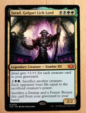 Mtg Magic Jarad, Lichfürst der Golgari Lich Lord, English Mythic, Zombie Elf
