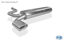 Fox Sportauspuff Mercedes E-Klasse W210 S210 T-Modell 135x80 flachoval