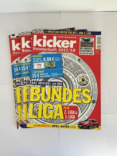 Kicker sonderhefte - kicker, |