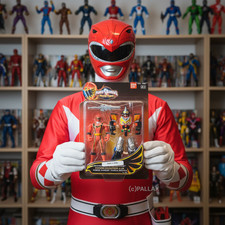 POWER RANGERS MYSTIC FORCE RED ZORD ARMOR RANGER MOC  / BANDAI 2006