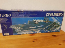 Flugzeugträger Modell 1:800 CV-66 America von Belmonte