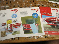 Prospekt Rauch Düngerstreuer Alpha u.a. (K32)