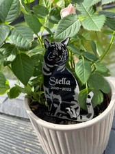 Haustier Gedenktafel Katze