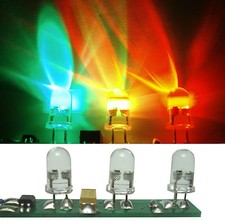 2 St. LED LICHTORGEL FÜR DISCO KIRMES anschlussfertig Blinklicht in RGB Farben