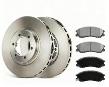 Bremsscheiben 4xbeläge - 2x,
